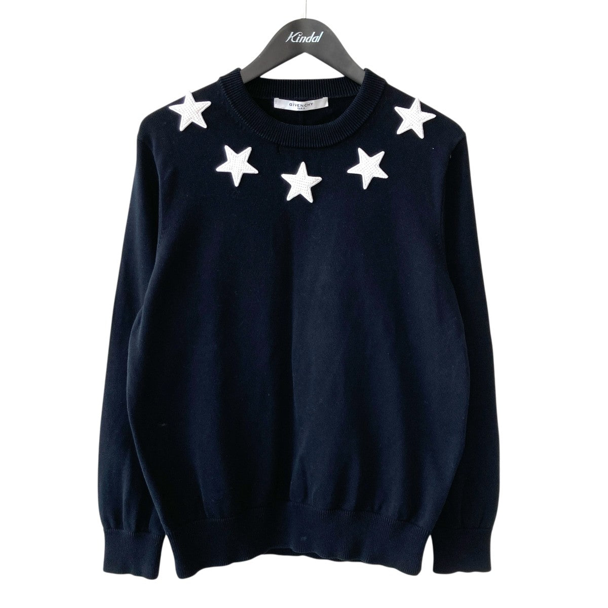 GIVENCHY(ジバンシィ) STAR CREW NECK KNITニットセーターbm900d4y0b