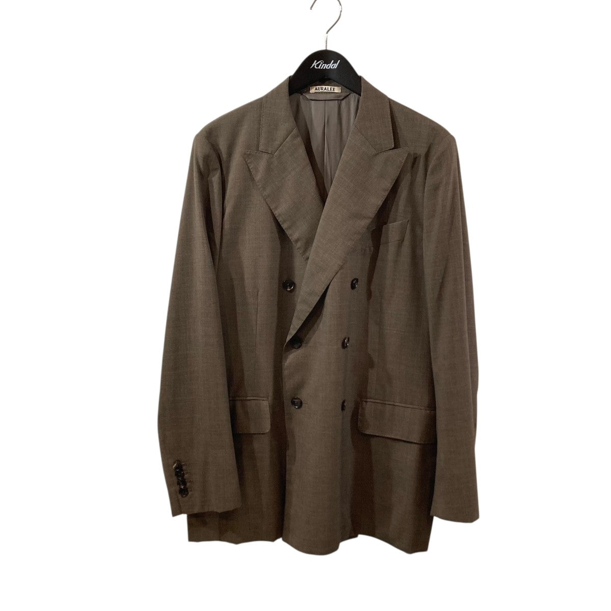 AURALEE(オーラリー) TROPICAL WOOL DOUBLE BREASTED JACKETダブル