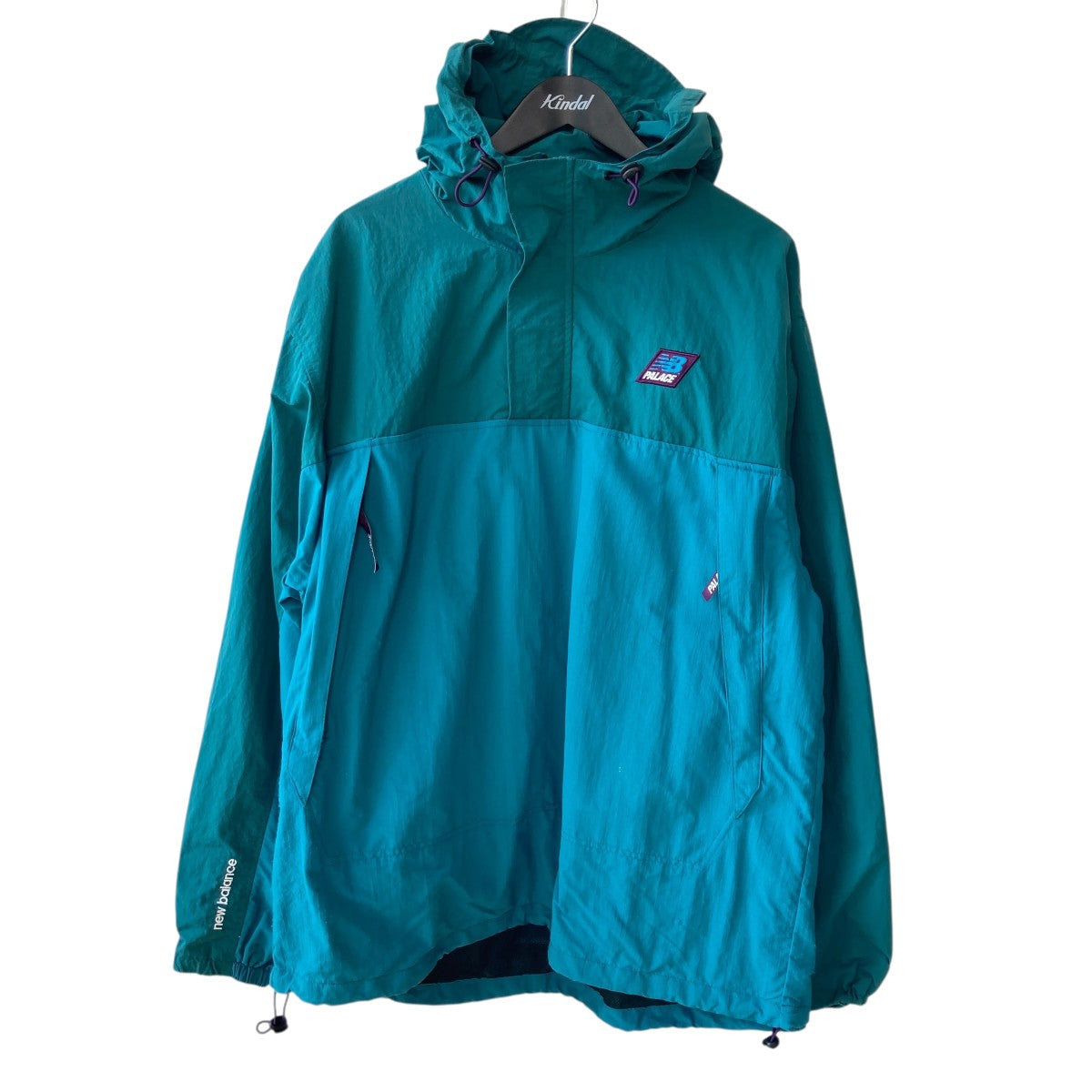 PALACE×NEW BALANCE 23SSPOP OVER SHELL JACETナイロンジャケット 
