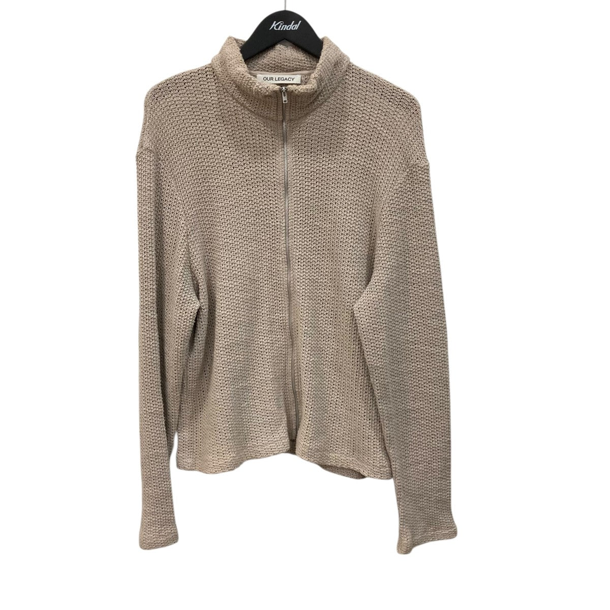 トップス Our legacy Shrunken Fullzip Polo 46 OUR LEGACY(アワーレガシー) SHRUNKEN FULLZIP POLOニットM2246SM