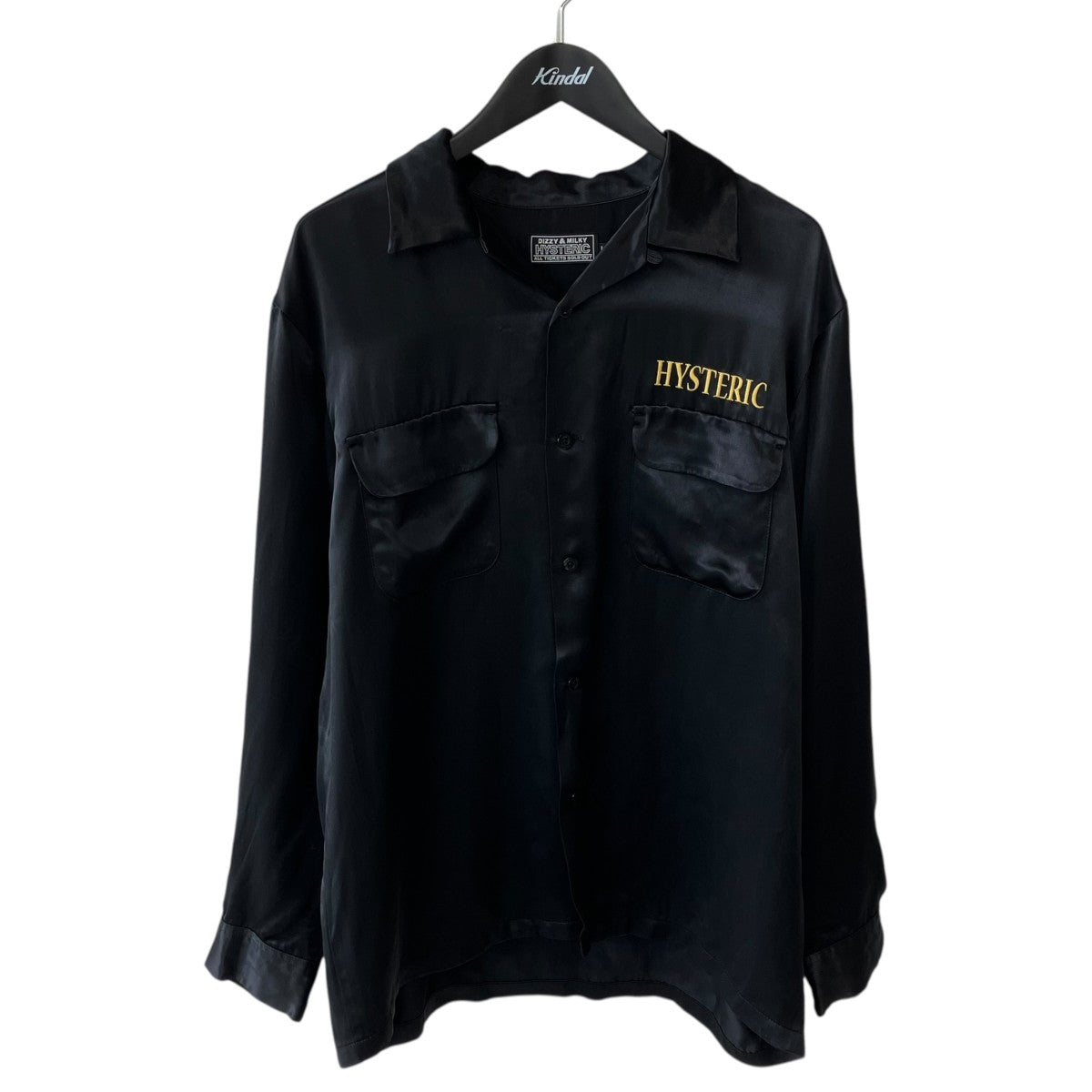 Hysteric Glamour(ヒステリックグラマー) BLACK PANTHER刺繍長袖シャツ