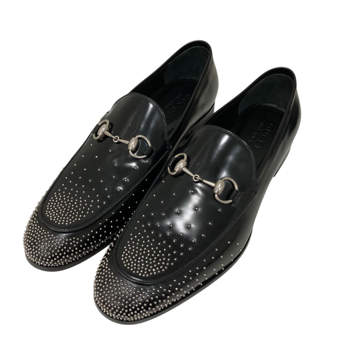 GUCCI(グッチ) ローファー851395 851395 ブラック サイズ 9 1/2