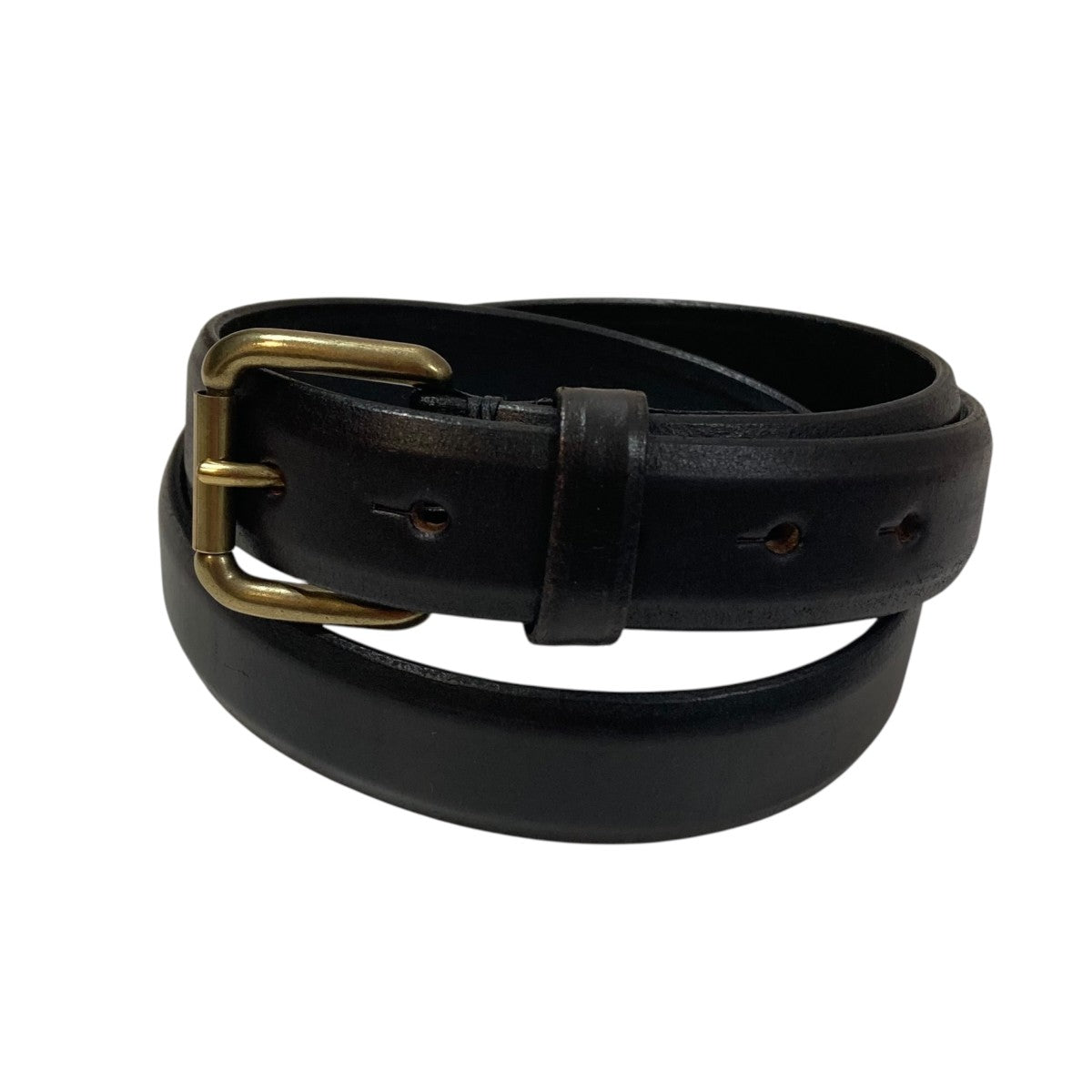 【美品 RAINMAKER レザー】ノットベルト ブラック フリーサイズ 美品 RAINMAKER レインメーカー KNOTTED BELT レザー ノット ベルト