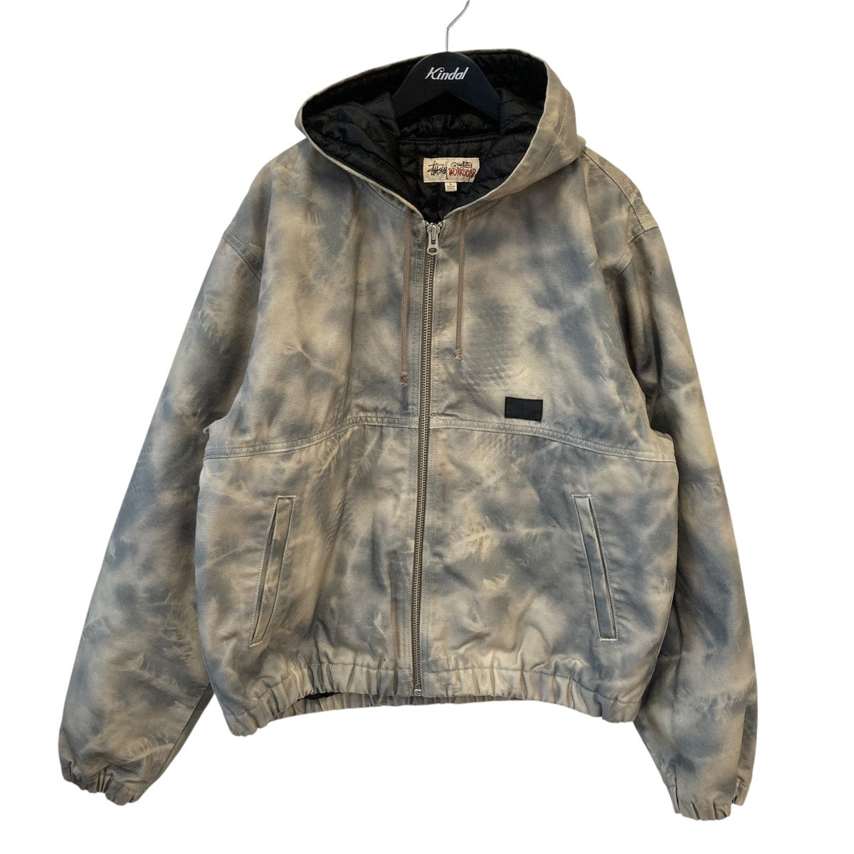 stussy(ステューシー) WORK JACKET総柄ジップフードジャケット115798