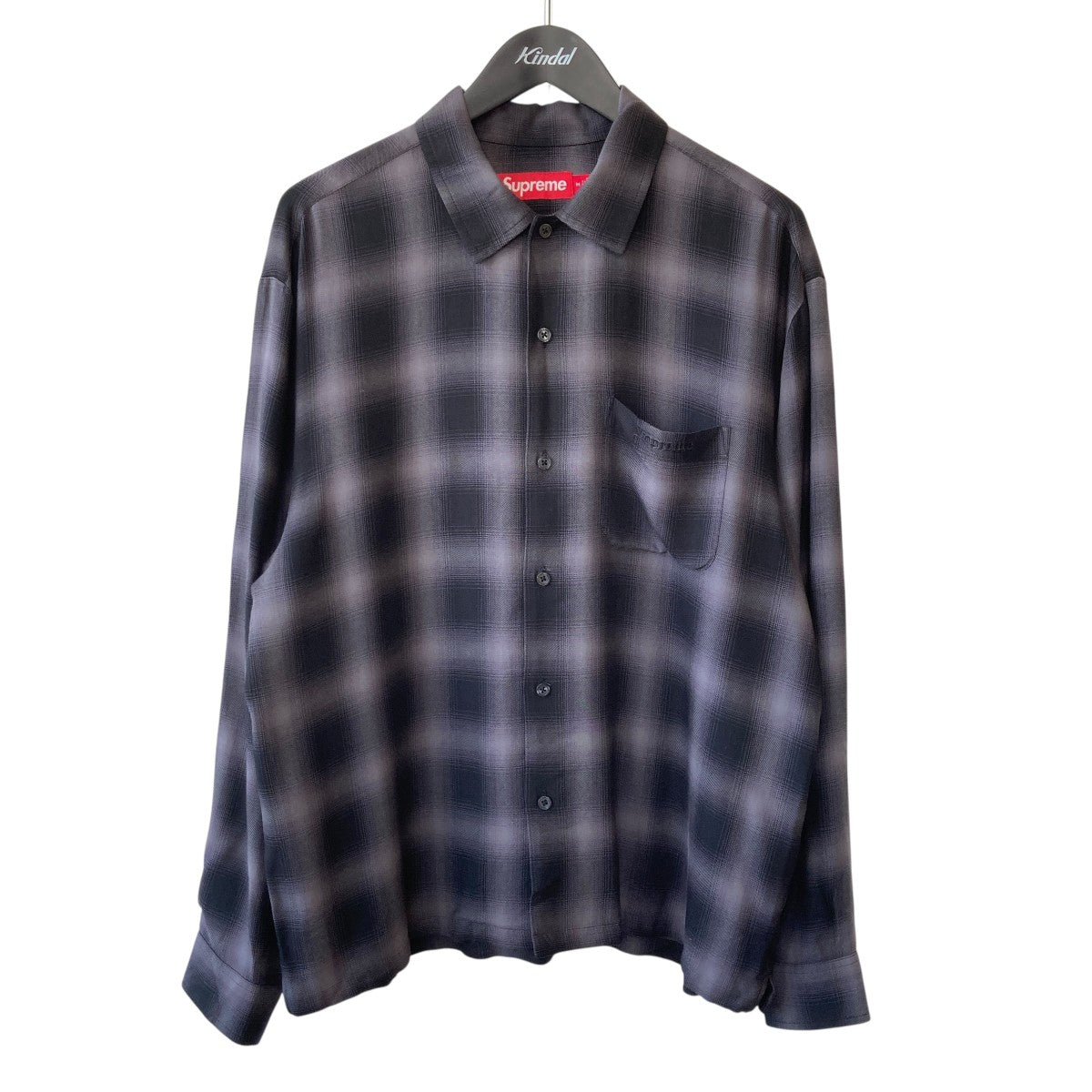Supreme(シュプリーム) 26SSShadow Plaid Rayon Shirtチェック長袖