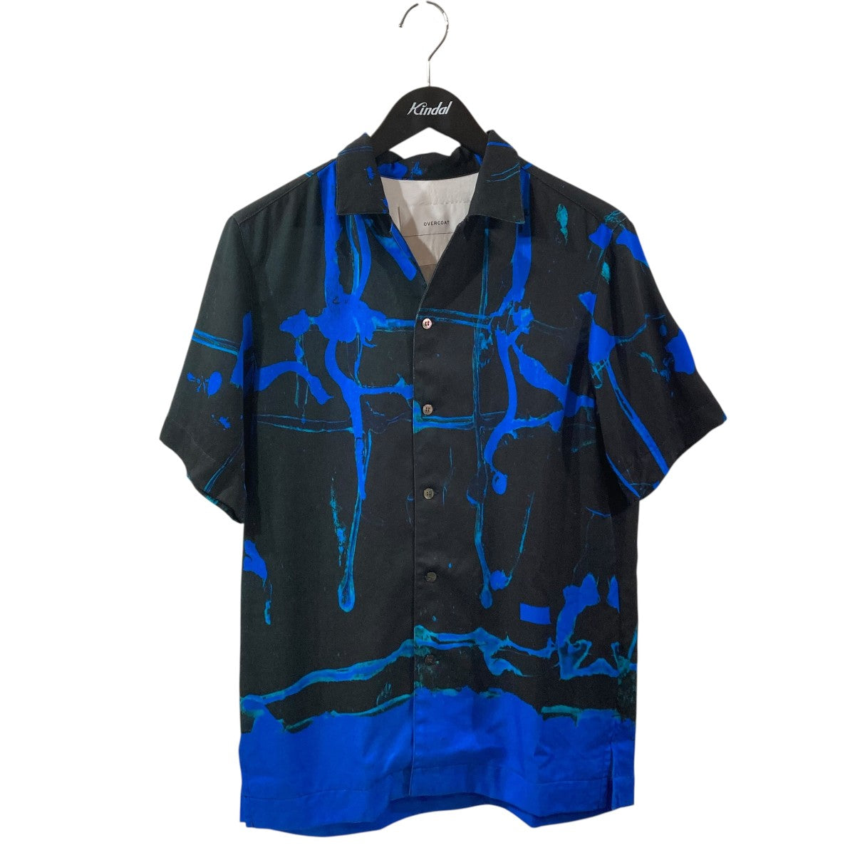 OVERCOAT(オーバーコート) Dropped Shoulder Short Sleeve Top総柄半袖