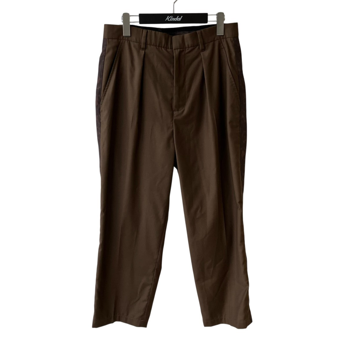 【値下げ】新品BUENA VISTA Side Linenスラックス ブラウン BUENA VISTA(ブエナビスタ) SIDE LINE SLACKSパンツBV-PT2400110 BV