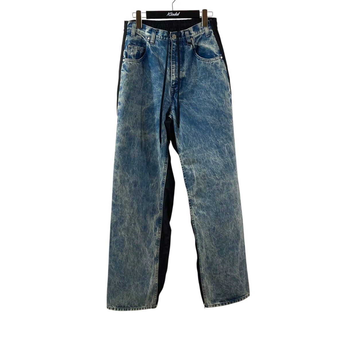 stein(シュタイン) NYLON COMBINATION CHEMICAL BLEACHED DENIM JEANS 