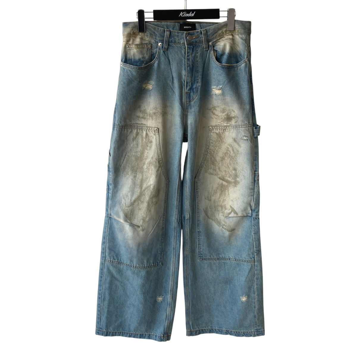 BREATH(ブレス) COATING DOUBLE KNEE DENIM PANTSデニムパンツBR26SS