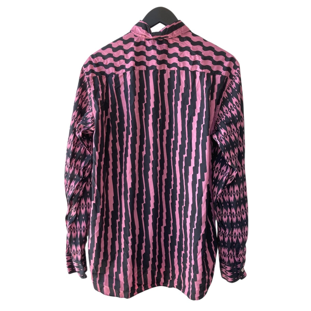 Printed Long Sleeve Shirt総柄長袖シャツ AD2025pq-b007
