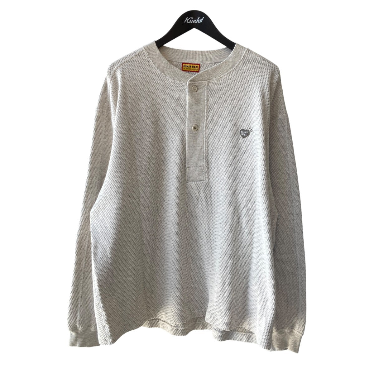 HUMAN MADE(ヒューマンメイド) HENLEY NECK SHIRT長袖カットソー