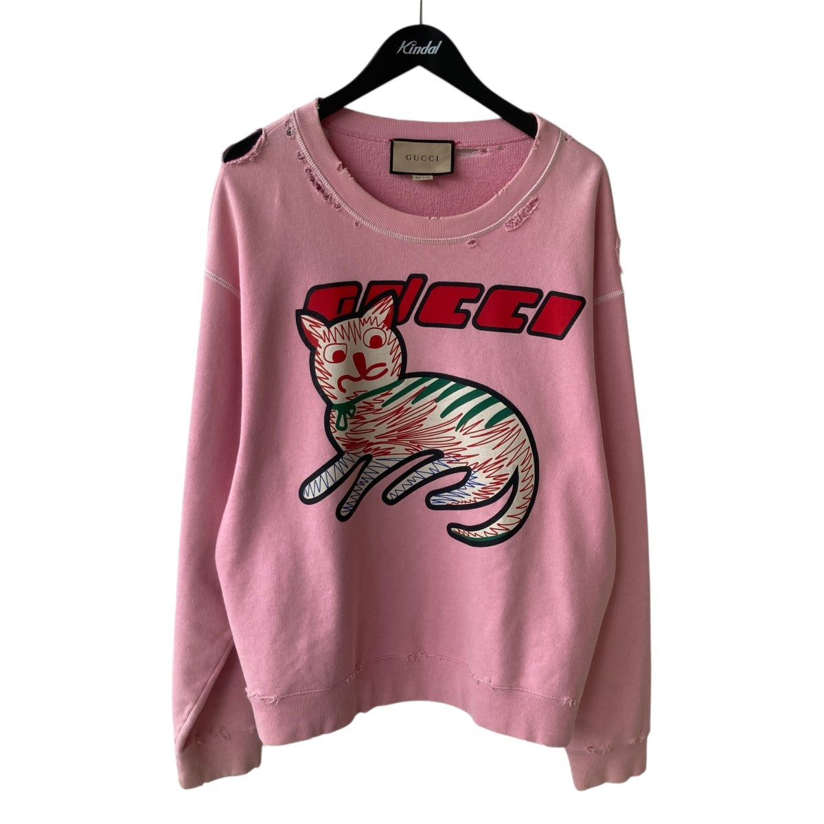 GUCCI(グッチ) トレーナー635847 xjcvv 635847 xjcvv ピンク サイズ M 