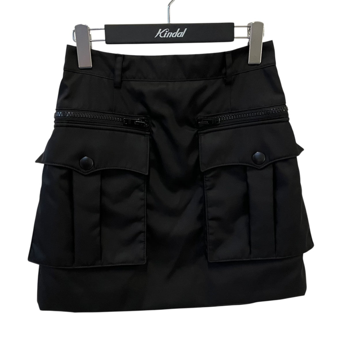 PRADA(プラダ) 三角プレートミニスカート21X846 21X846 ブラック 