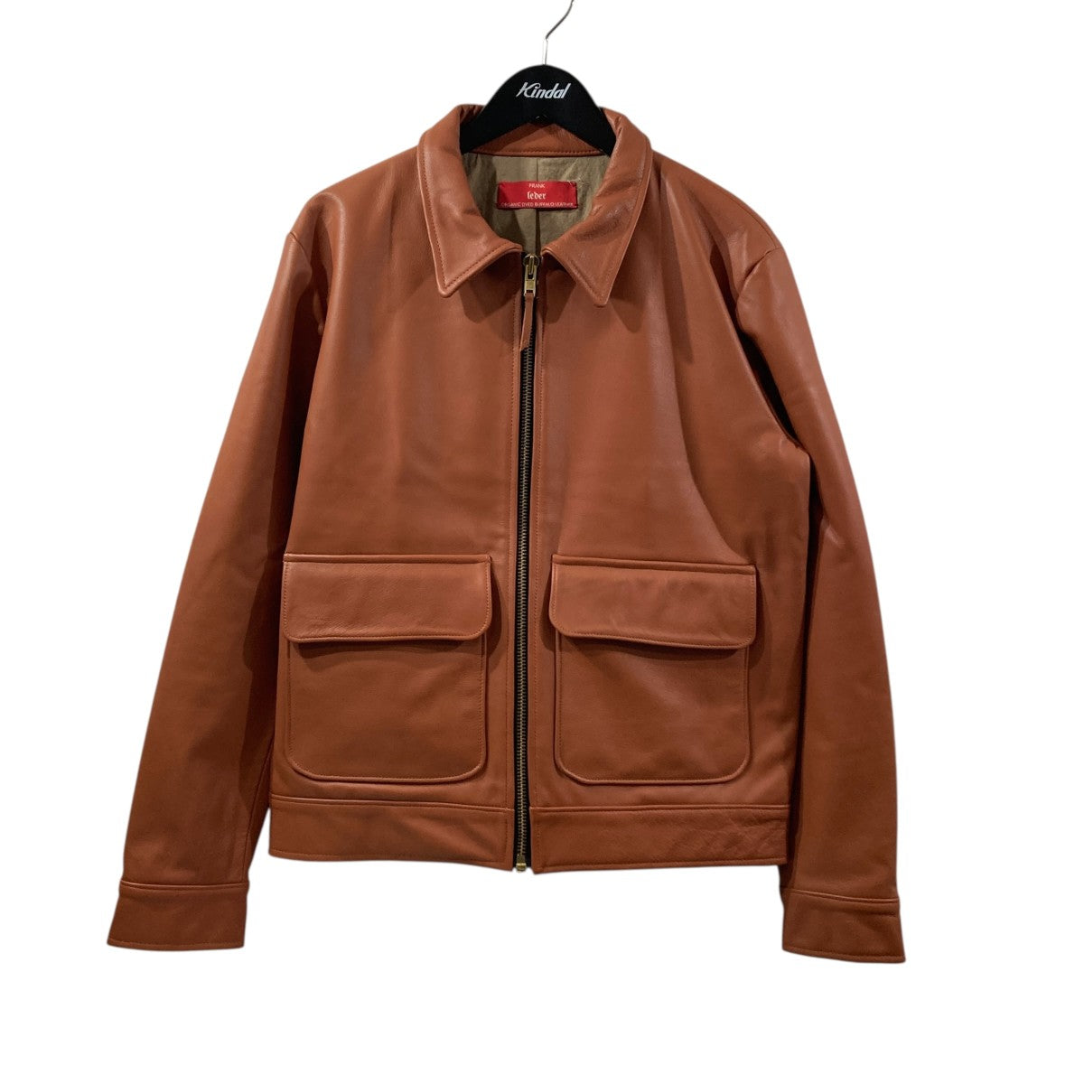 FRANK LEDER(フランクリーダー) ORGANIC DYED BUFFALO BOMBER JACKET