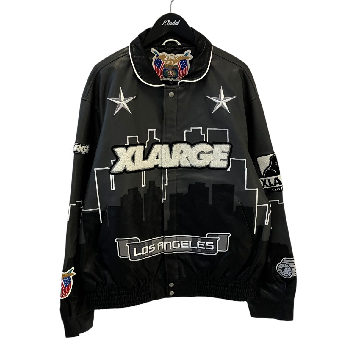 nakyun X-LARGE Jeff Hamilton ジャケット X-LARGE×JEFF HAMILTON ジャケット101244021019 101244021019 ブラック