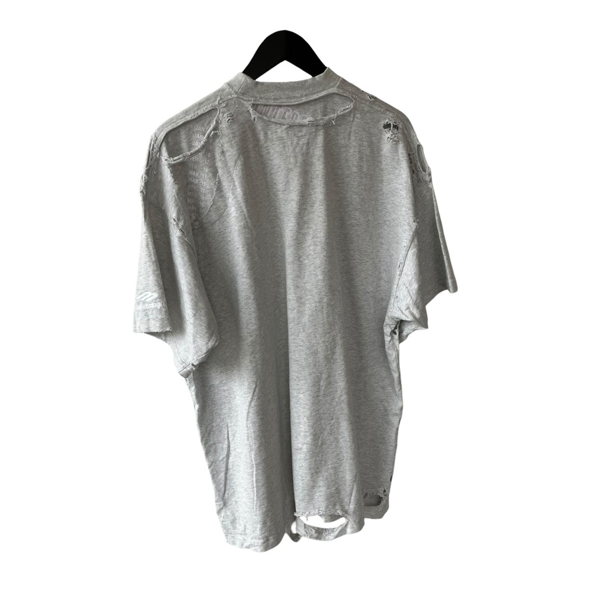 22SSOVERSIZED REPAIRED T-SHIRT半袖Tシャツ704056 TMVA5