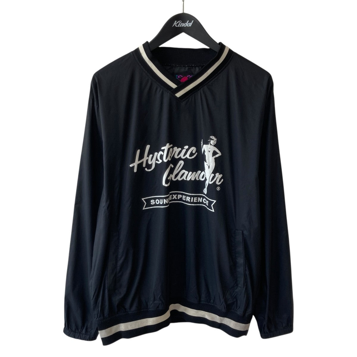 HYSTERIC GLAMOUR ヒスガールCenterGirl 黒 sizeL Hysteric Glamour(ヒステリックグラマー) SOUND EXPERIENCEカットソー