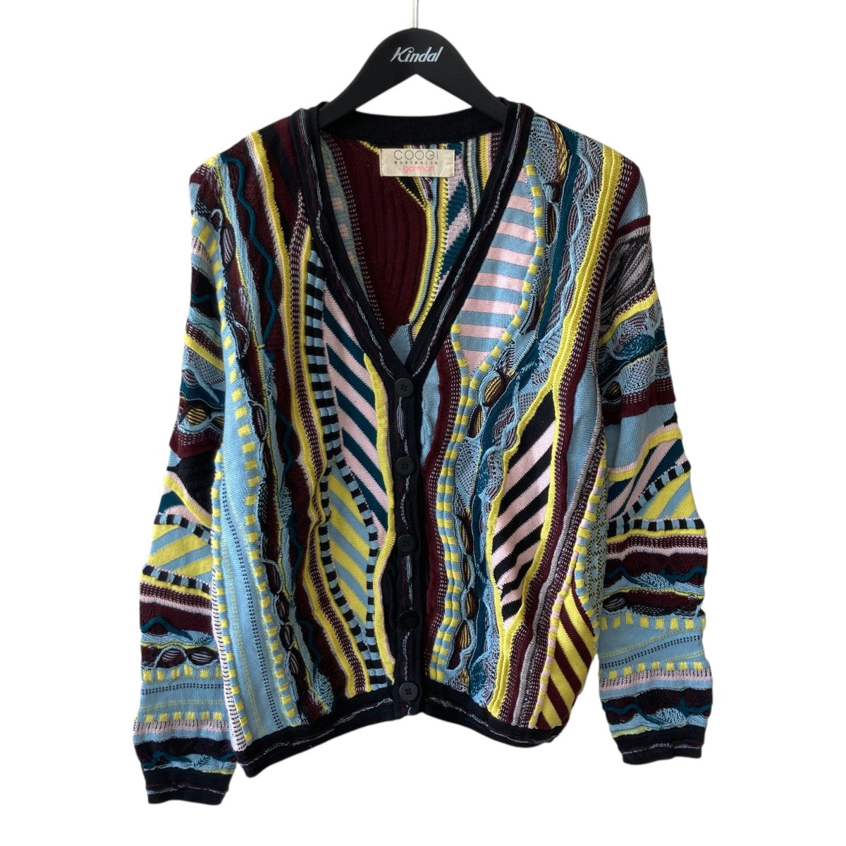 COOGI カーディガン M マルチカラー Coogi×GORMAN カーディガン マルチカラー サイズ FREE｜【公式