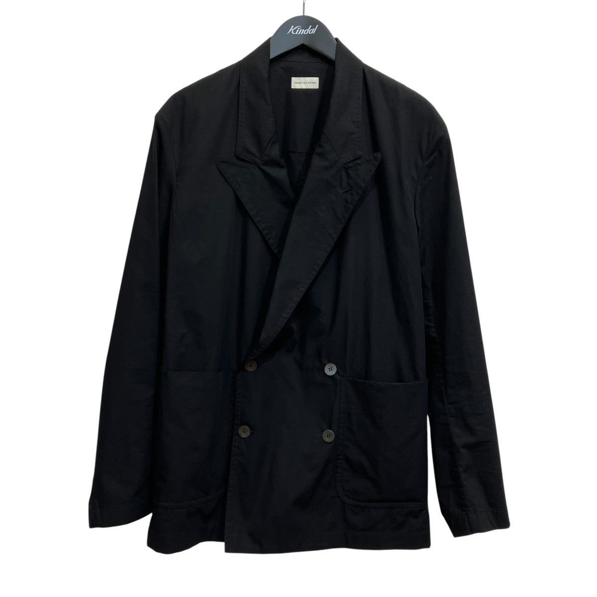 DRIES VAN NOTEN(ドリスヴァンノッテン) ダブルジャケット ブラック