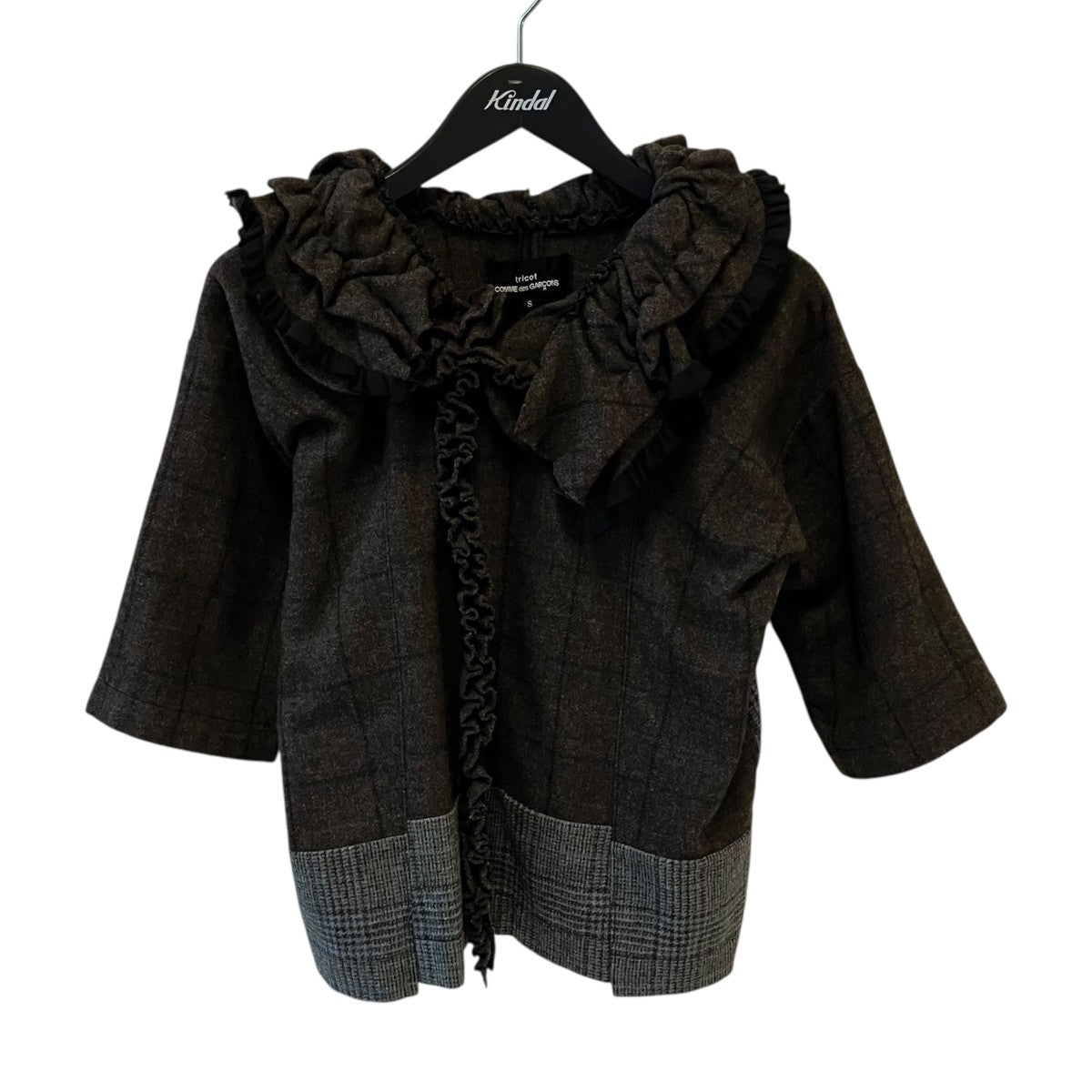 tricot COMME des GARCONS チェック柄ジャケット tricot COMME des GARCONS(トリココムデギャルソン) チェック