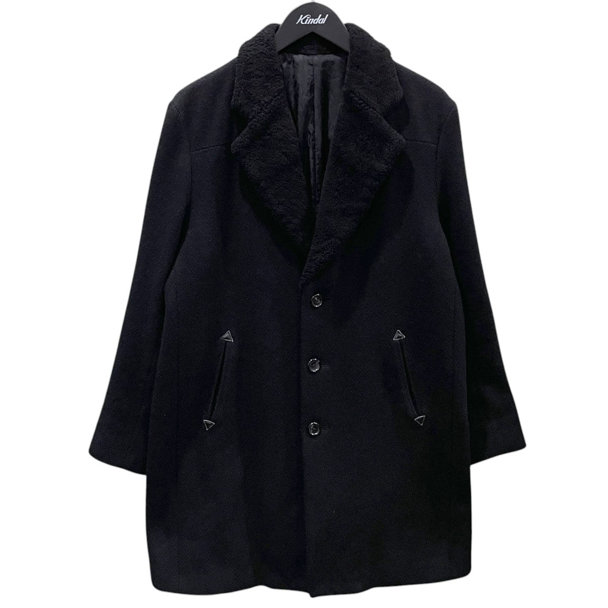 Rags McGREGOR(ラグスマクレガー) 16AW ムートンラペルウールコート