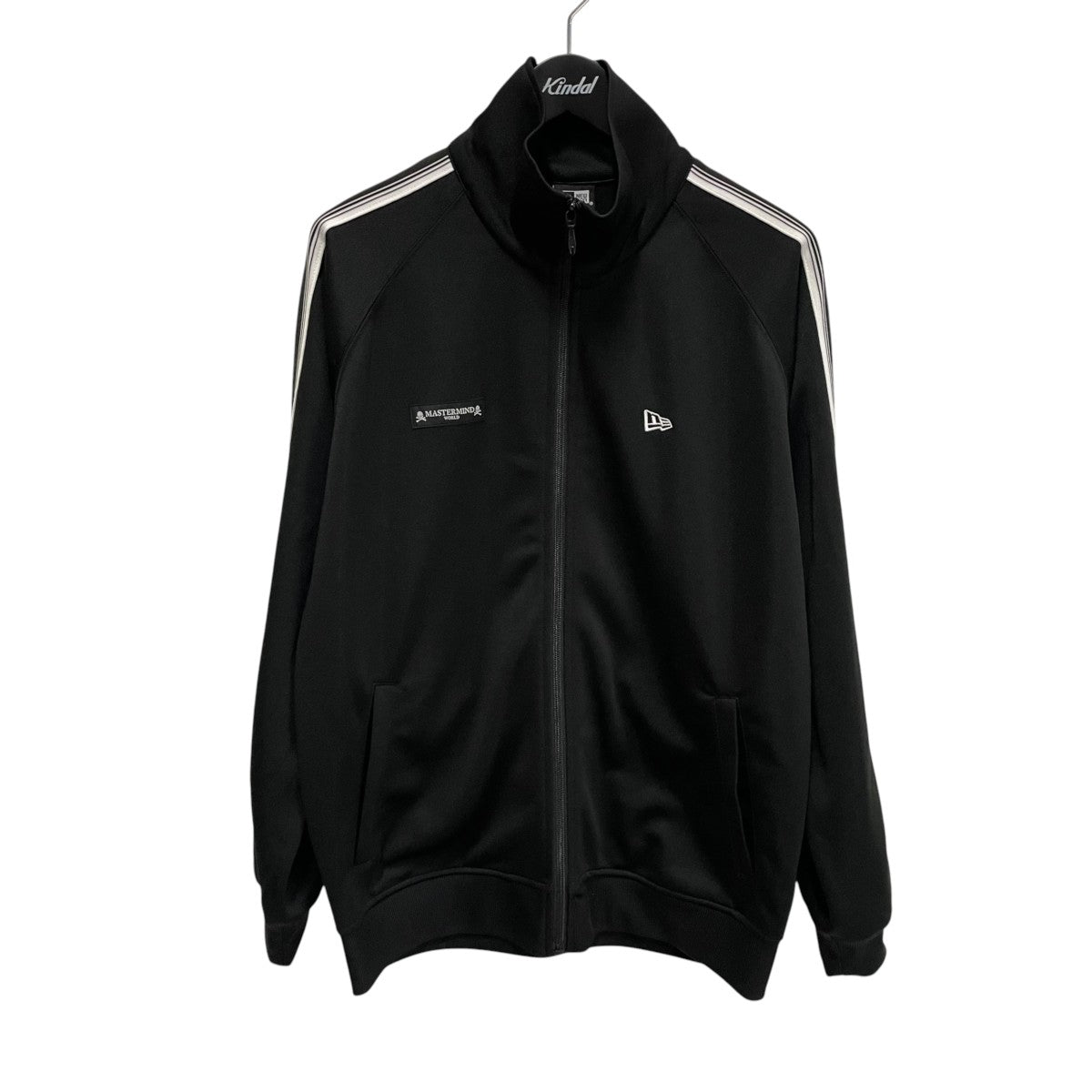 New Era×Mastermind JAPAN トラックジャケット ブラック サイズ L