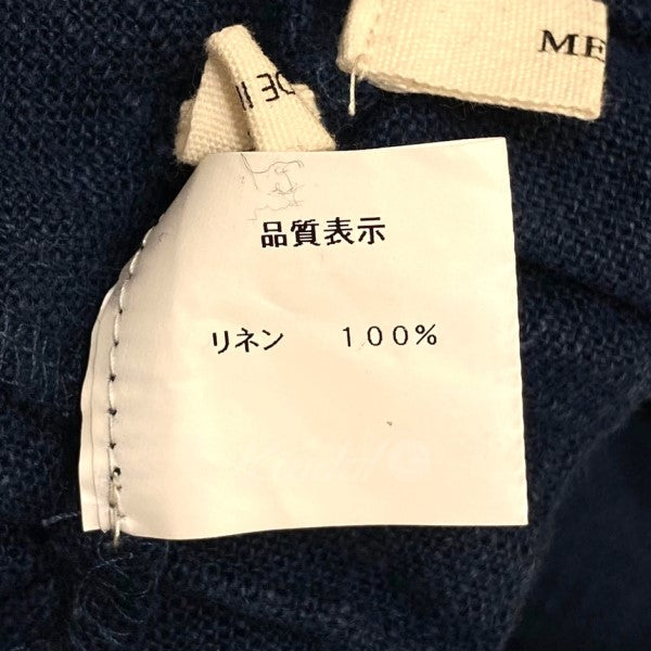 リネンバックリボンオールインワン