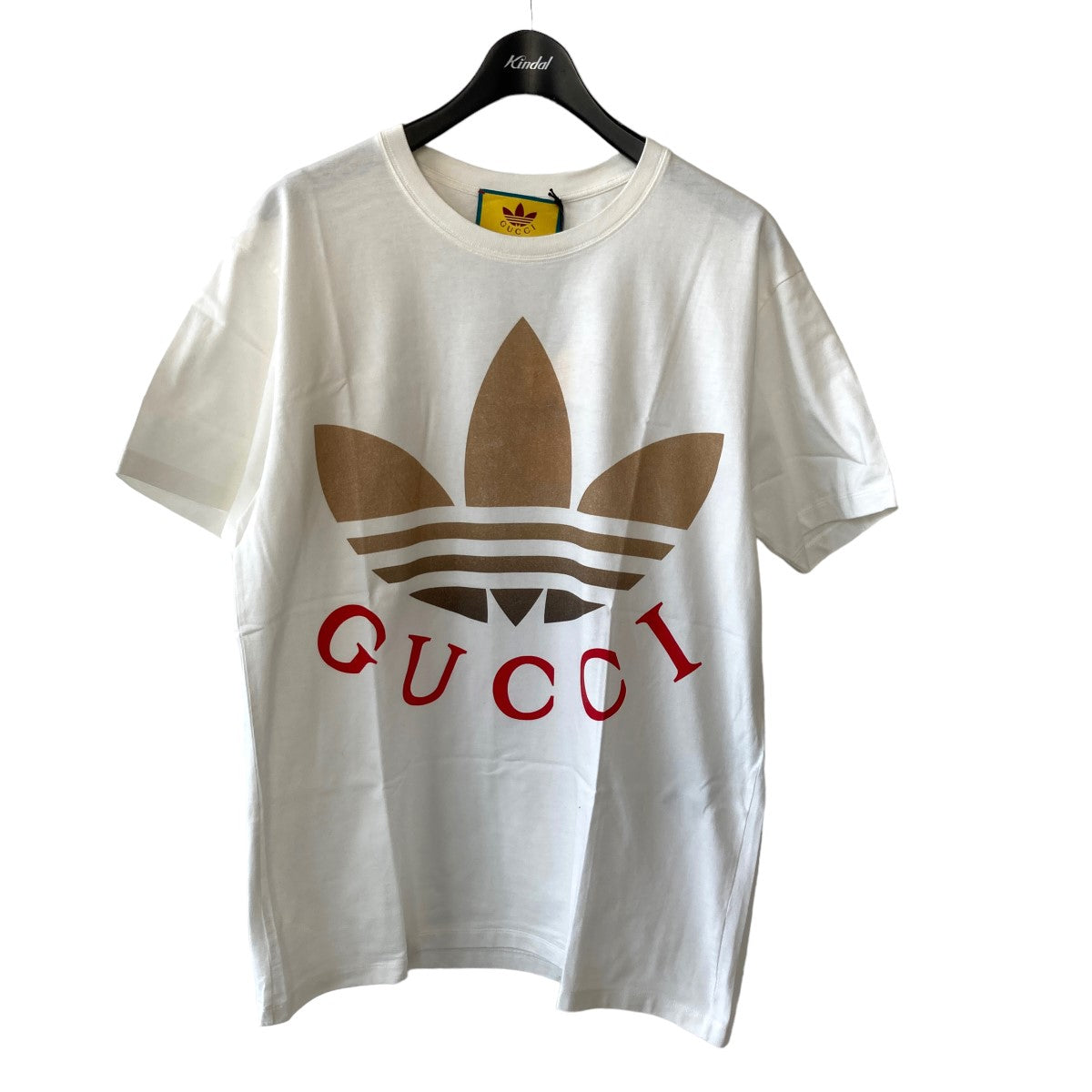 GUCCI(グッチ) 23SS／×ADIDAS／548334　Tシャツ ホワイト サイズ M｜【公式】カインドオルオンライン  ブランド古着・中古通販【kindal】