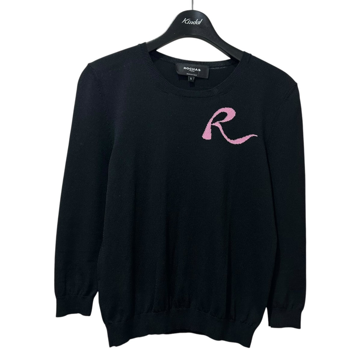 4SLEEVE SWEATER Rインターシャロゴ3 ニット ROPU75052A