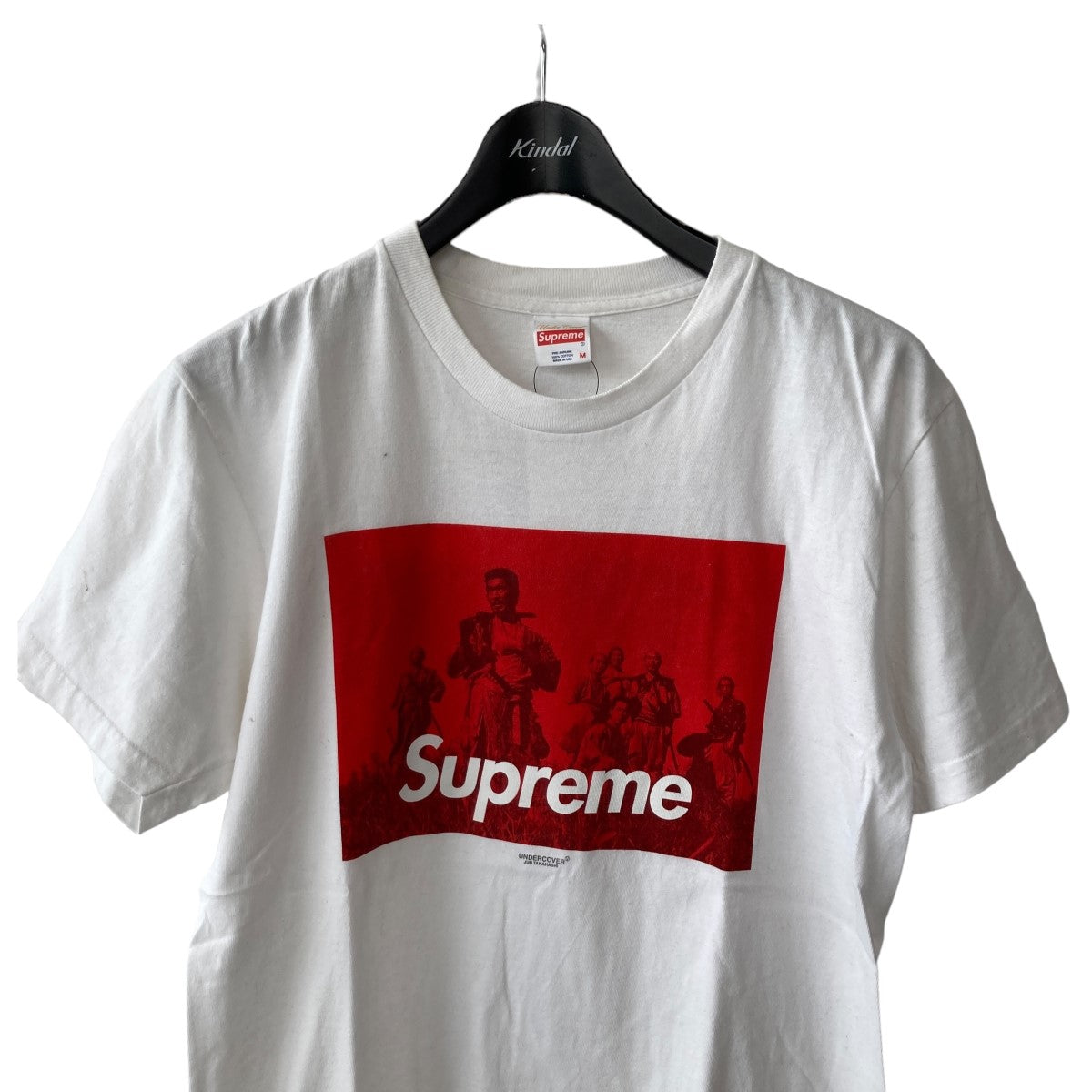 Supreme(シュプリーム) 16AW×Undercover 七人の侍 Tシャツ半袖Tシャツ ホワイト×レッド サイズ  M｜【公式】カインドオルオンライン ブランド古着・中古通販【kindal】