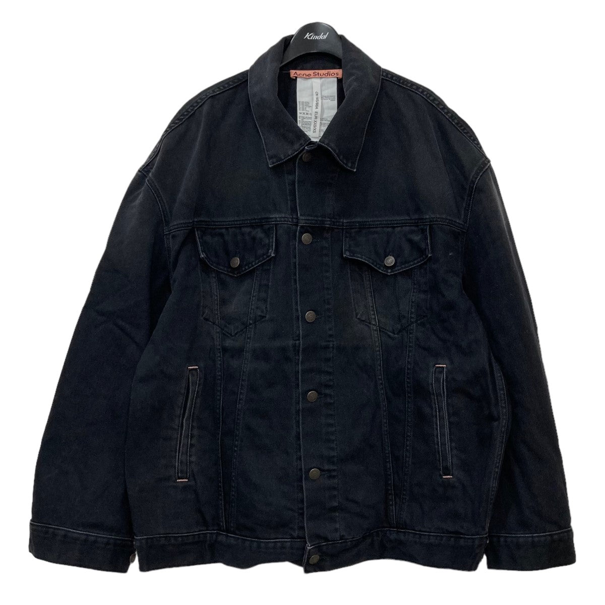 ACNE STUDIOS(アクネストゥディオズ) DENIM JACKET オーバーサイズデニムジャケット FN-UX-OUTW000004  FN-UX-OUTW000004 ブラック サイズ XS｜【公式】カインドオルオンライン ブランド古着・中古通販【kindal】