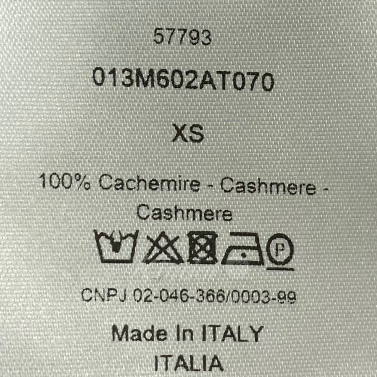 Dior CDロゴ ニット 013M602AT070 古着・中古-5枚目のアイテム画像