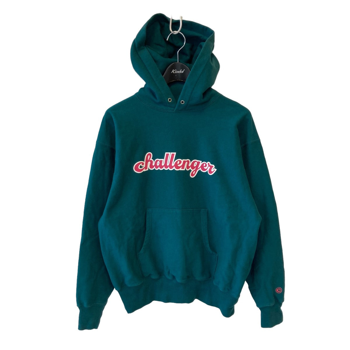 CHALLENGER(チャレンジャー) 90'S LOGO HOODIE CLG-SW 022-006 グリーン サイズ  M｜【公式】カインドオルオンライン ブランド古着・中古通販【kindal】