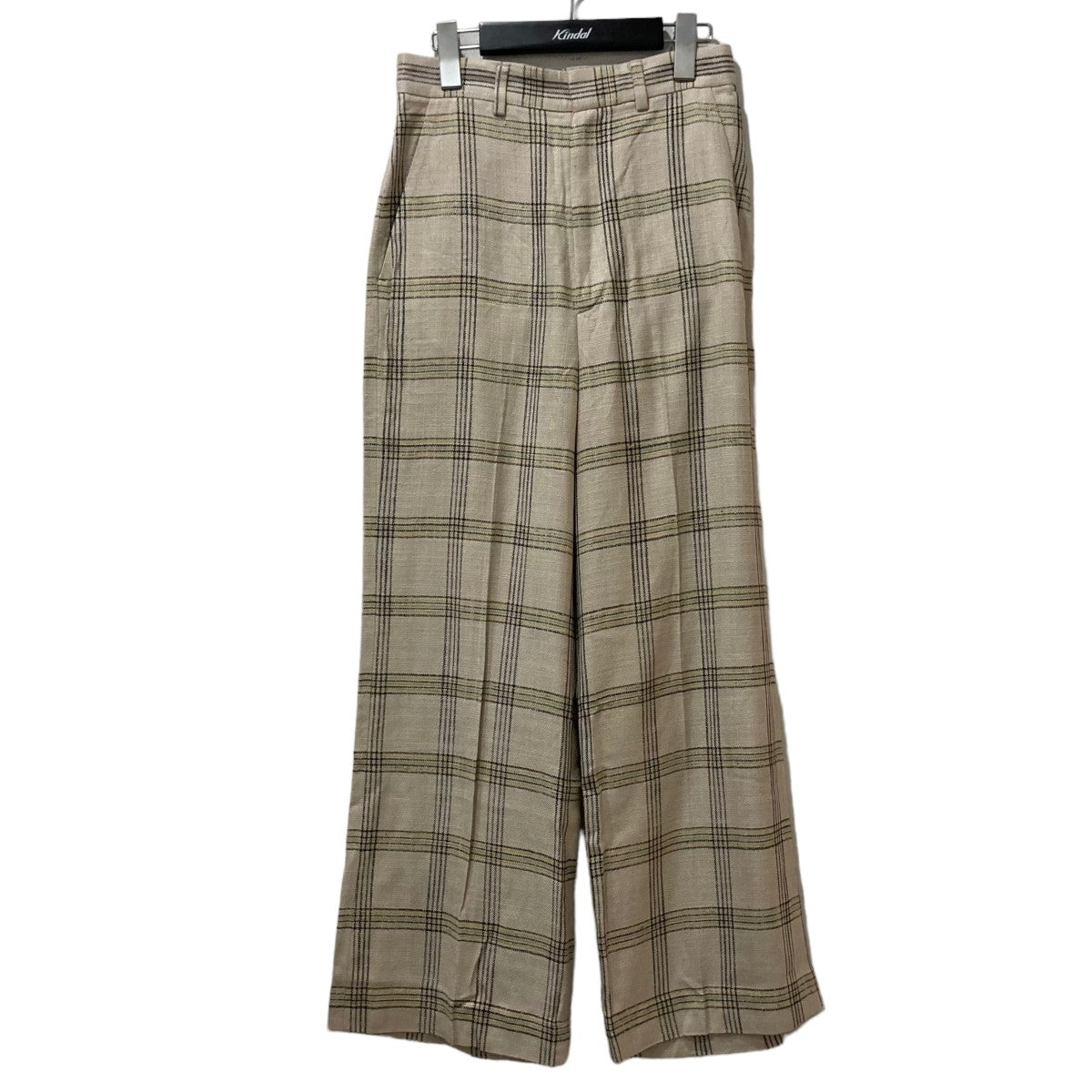 6(ROKU) BEAUTY＆YOUTH(ロクビューティーアンドユース) NEP CHECK PANTS ワイドチェックパンツ  8614-202-0486 8614-202-0486 ホワイト サイズ XS｜【公式】カインドオルオンライン ブランド古着・中古通販【kindal】