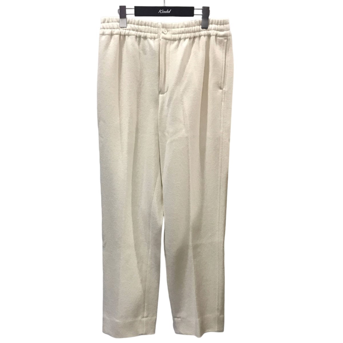 nonnotte(ノノット) 23AW ウールパンツ ELASTIC BAGGY TROUSERS