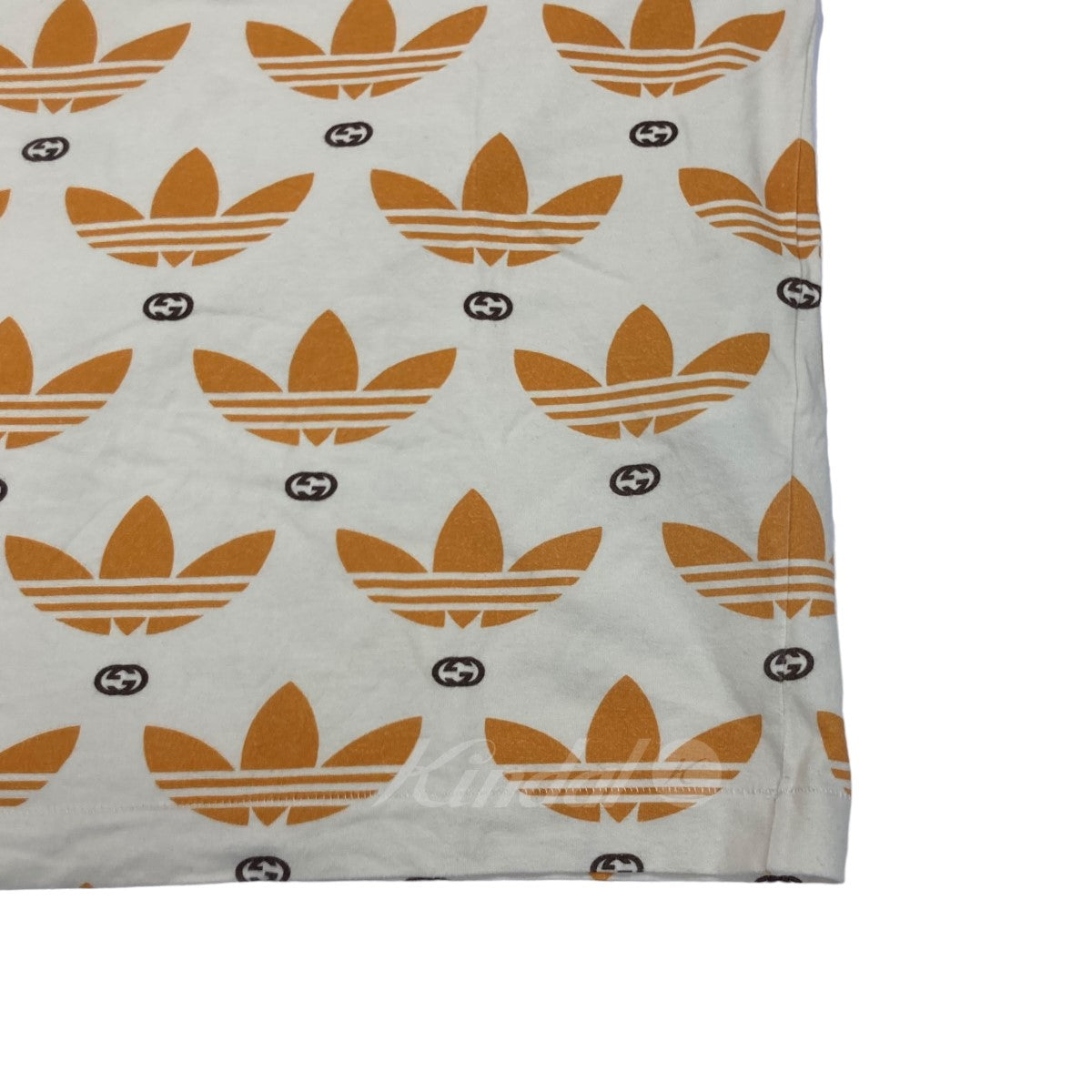 GUCCI ×adidas TREFOIL PRINT TEE Tシャツ 692114 古着・中古-5枚目のアイテム画像