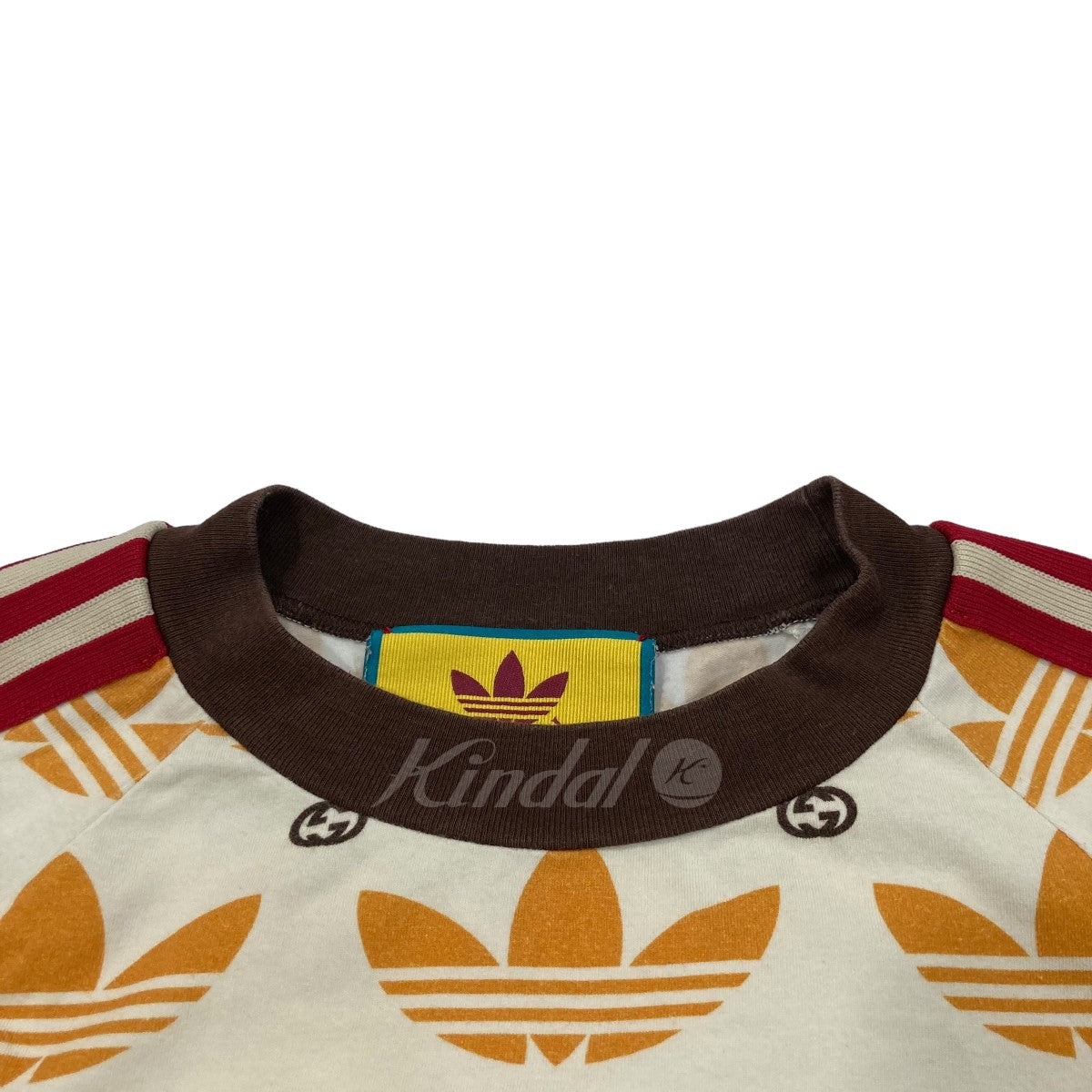 GUCCI ×adidas TREFOIL PRINT TEE Tシャツ 692114 古着・中古-6枚目のアイテム画像