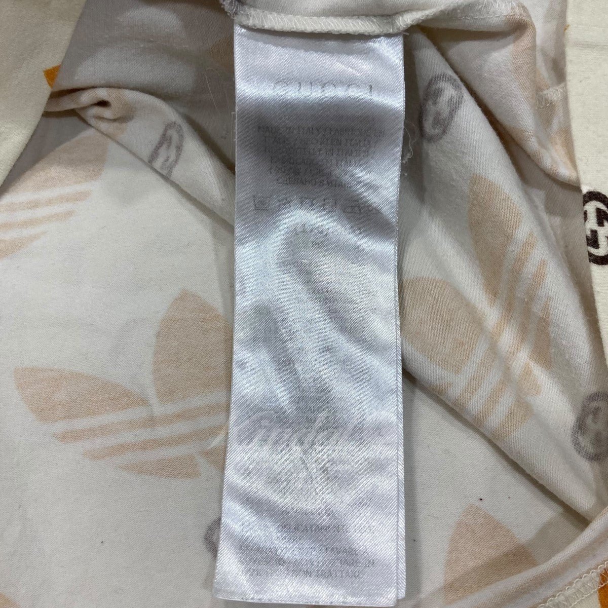 GUCCI ×adidas TREFOIL PRINT TEE Tシャツ 692114 古着・中古-8枚目のアイテム画像