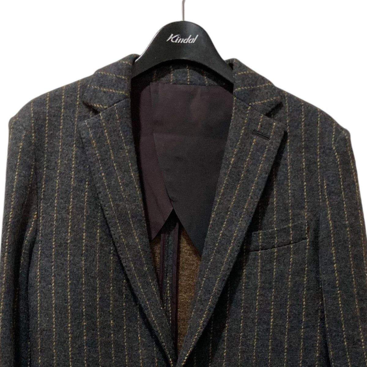 beautiful people ストライプテーラードジャケット1030301506 古着・中古-3枚目のアイテム画像