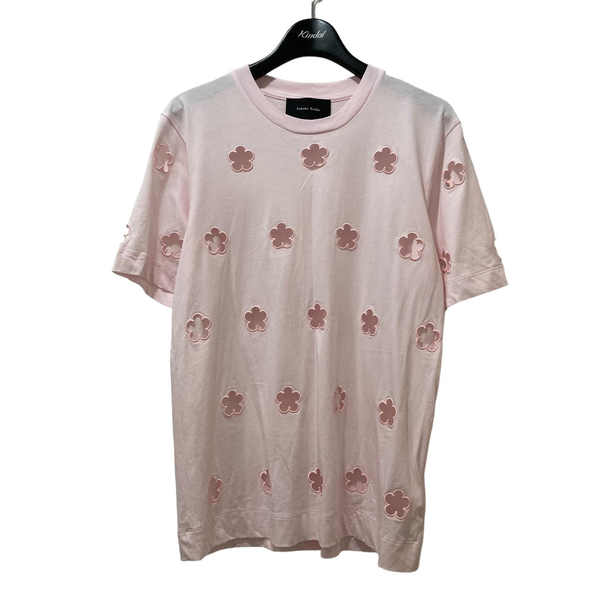 Simone Rocha(シモーネロシャ) カットアウト Tシャツ 3710900444 3710900444 ピンク サイズ  S｜【公式】カインドオルオンライン ブランド古着・中古通販【kindal】