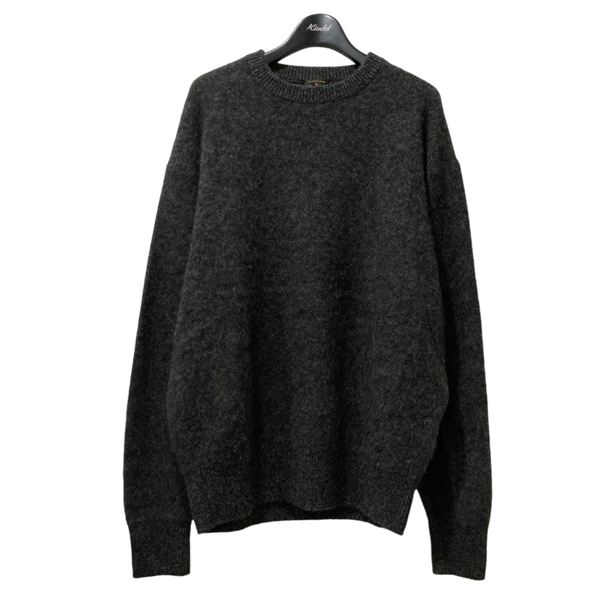 MAATEE＆SONS(マーティーアンドサンズ) CASHMERE SHAGGY 2 P O SWEATERシャギークルーネックセーターMT2303-0107A  MT2303-0107A グレー サイズ 2｜【公式】カインドオルオンライン ブランド古着・中古通販【kindal】