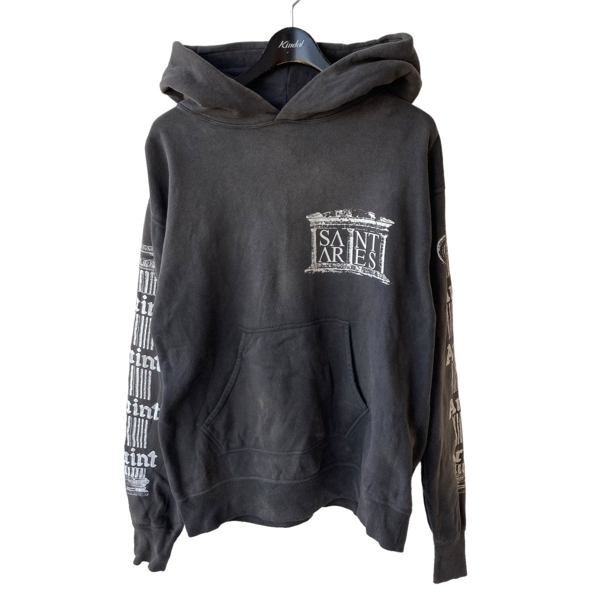 SAINT MICHAEL(セントマイケル) 23AWARS CRW HOODIE ST ARIESフーディーSM-A23-0000-C03 SM- A23-0000-C03 グレー サイズ L｜【公式】カインドオルオンライン ブランド古着・中古通販【kindal】