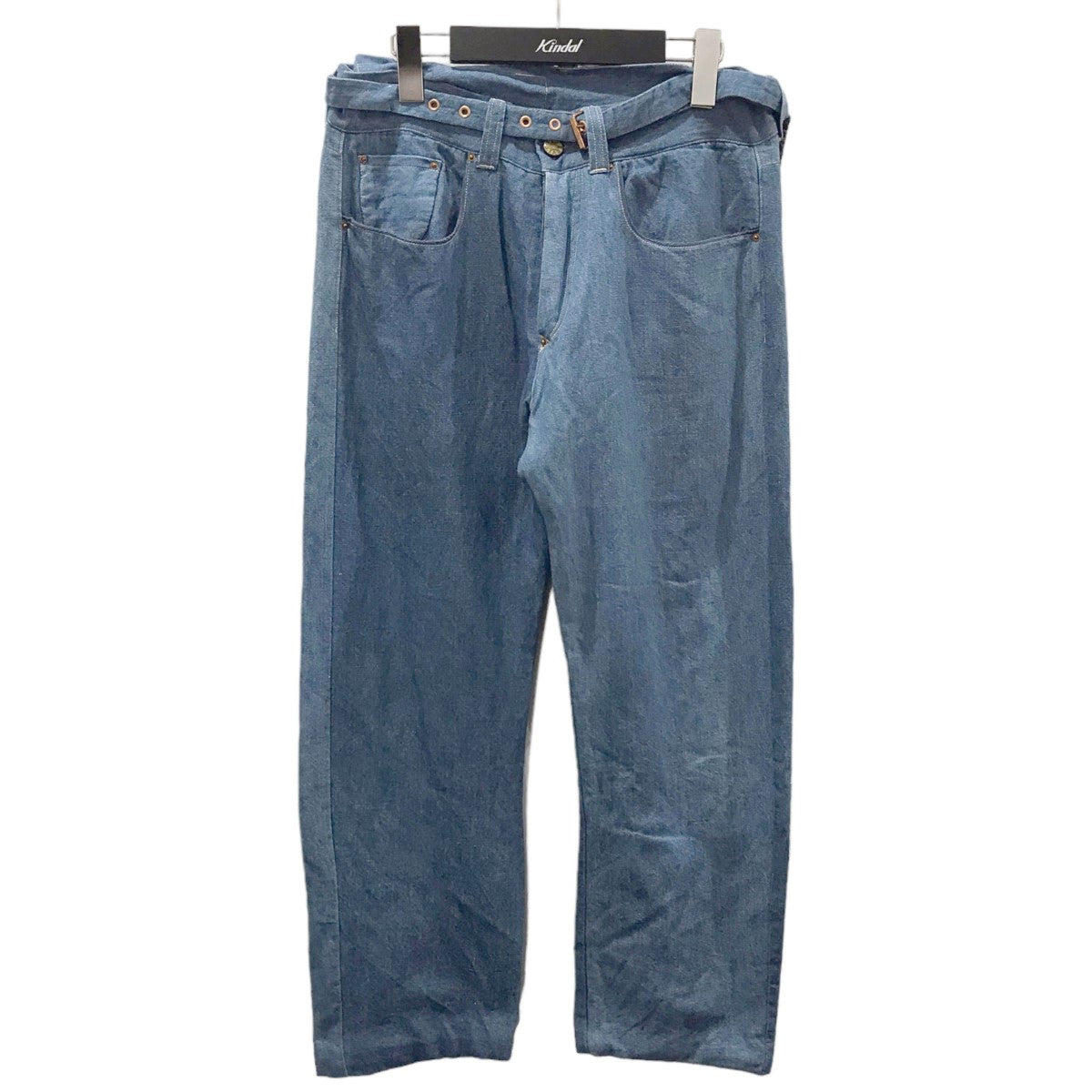 ROKH デニム モノグラム LEVI'S RED(リーバイスレッド) 9分丈ストレートフィットデニム