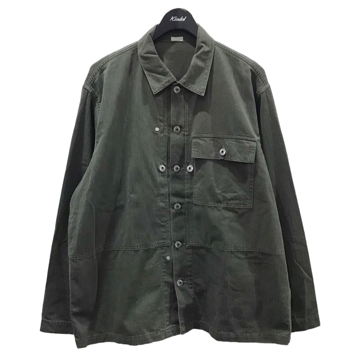 A．PRESSE(アプレッセ) 23AW ヘリンボーンミリタリージャケット M-44 HBT Jacket 23AAP-01-14H  23AAP-01-14H グリーン サイズ 3｜【公式】カインドオルオンライン ブランド古着・中古通販【kindal】