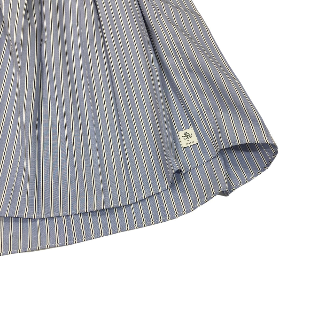 sacai×Thomas Mason 古着・中古 サカイ×トーマス メイソンのCotton Poplin コットンポプリンストライプワンピース23-06711です。