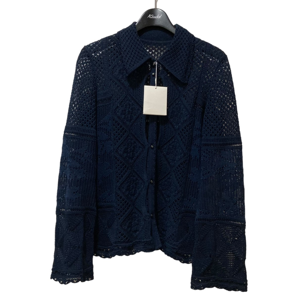mame kurogouchi(マメクロゴウチ) 2024SS Cotton Lace Knitted 