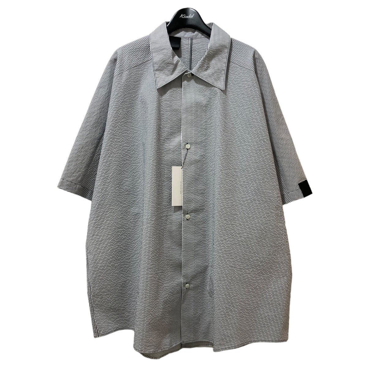 N．HOOLYWOOD(エヌハリウッド) 2024SS HALF SLEEVE BIG SHIRT ストライプ半袖シャツ 2241-SH52-013  2241-SH52-013 ネイビーストライプ サイズ S｜【公式】カインドオルオンライン ブランド古着・中古通販【kindal】