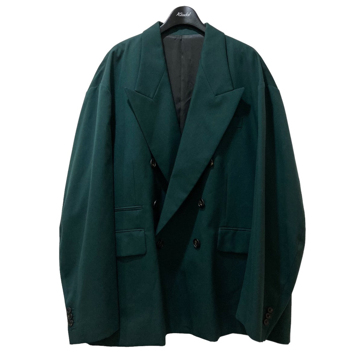 stein(シュタイン) OVERSIZED DOUBLE BREASTED PEAKED JACKET オーバーサイズドダブルジャケット  ST．218-2 ST.218-2 グリーン サイズ S｜【公式】カインドオルオンライン ブランド古着・中古通販【kindal】