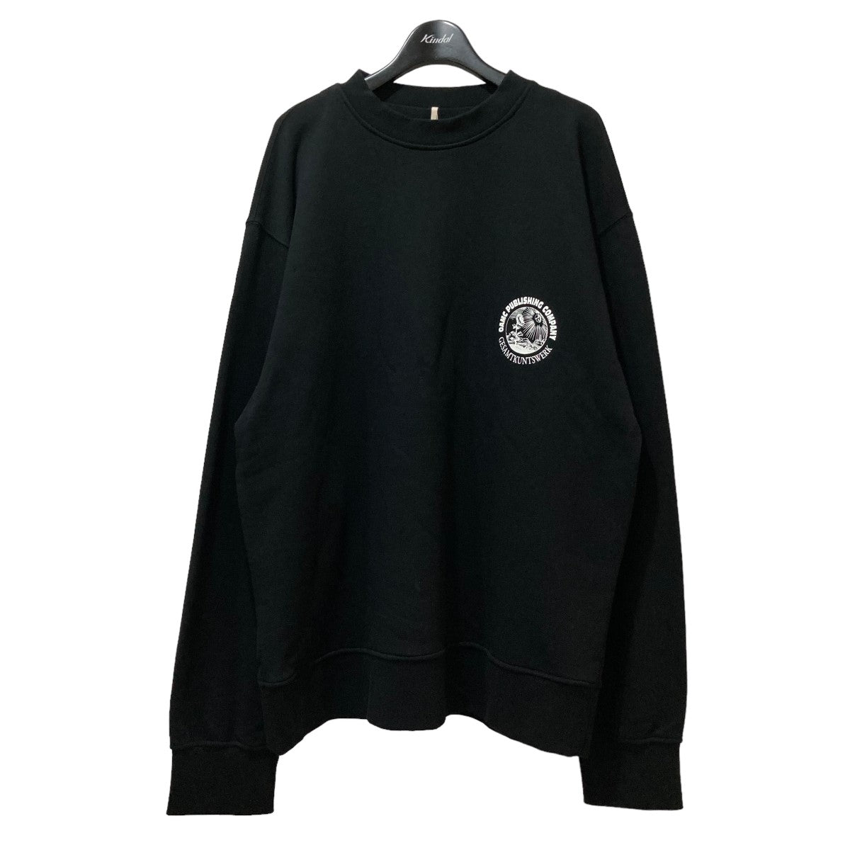 OAMC(オーエーエムシー) 2024SS Sweatshirts APOLLO CREWNECK クルーネックスウェット 24E28OAJ27  24E28OAJ27 ブラック サイズ M｜【公式】カインドオルオンライン ブランド古着・中古通販【kindal】