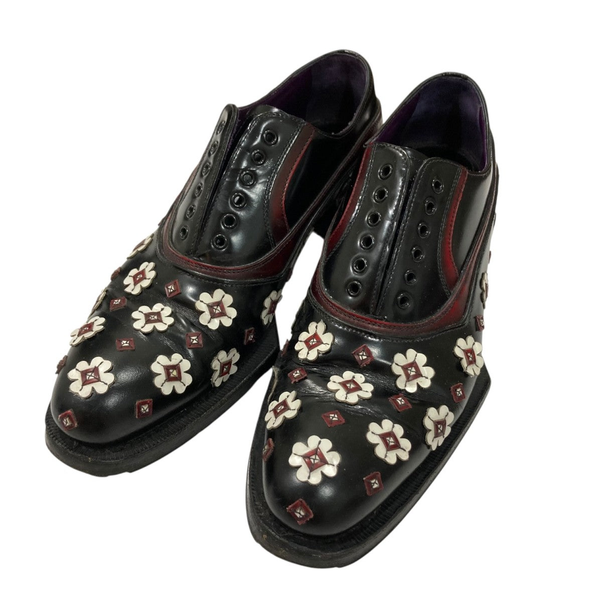 【希少】PRADA スタッズ レザーシューズ 28cm 芸能人着用 希少】PRADA スタッズ レザーシューズ 28cm 芸能人着用 - メルカリ
